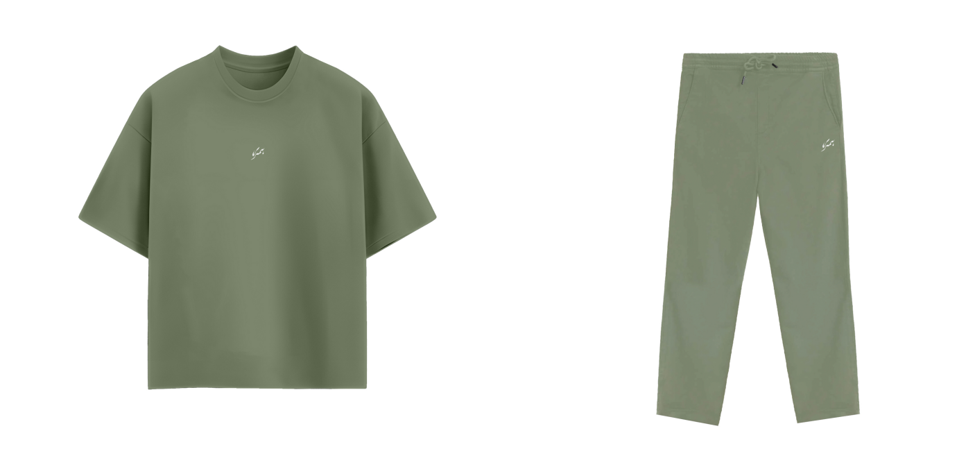 Olive Green Co-ord Set