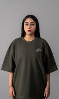 Olive Green Oversized T-shirt