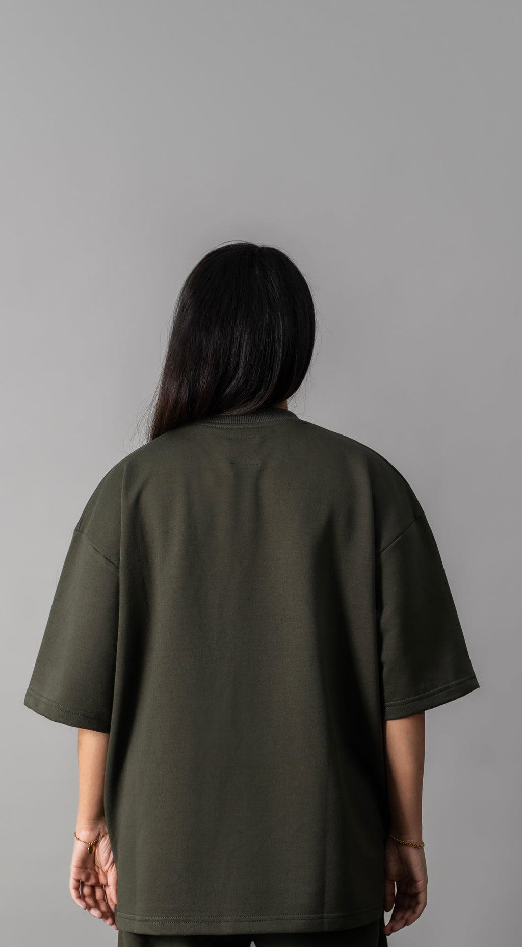Olive Green Oversized T-shirt