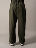 Olive Green Baggy Trouser