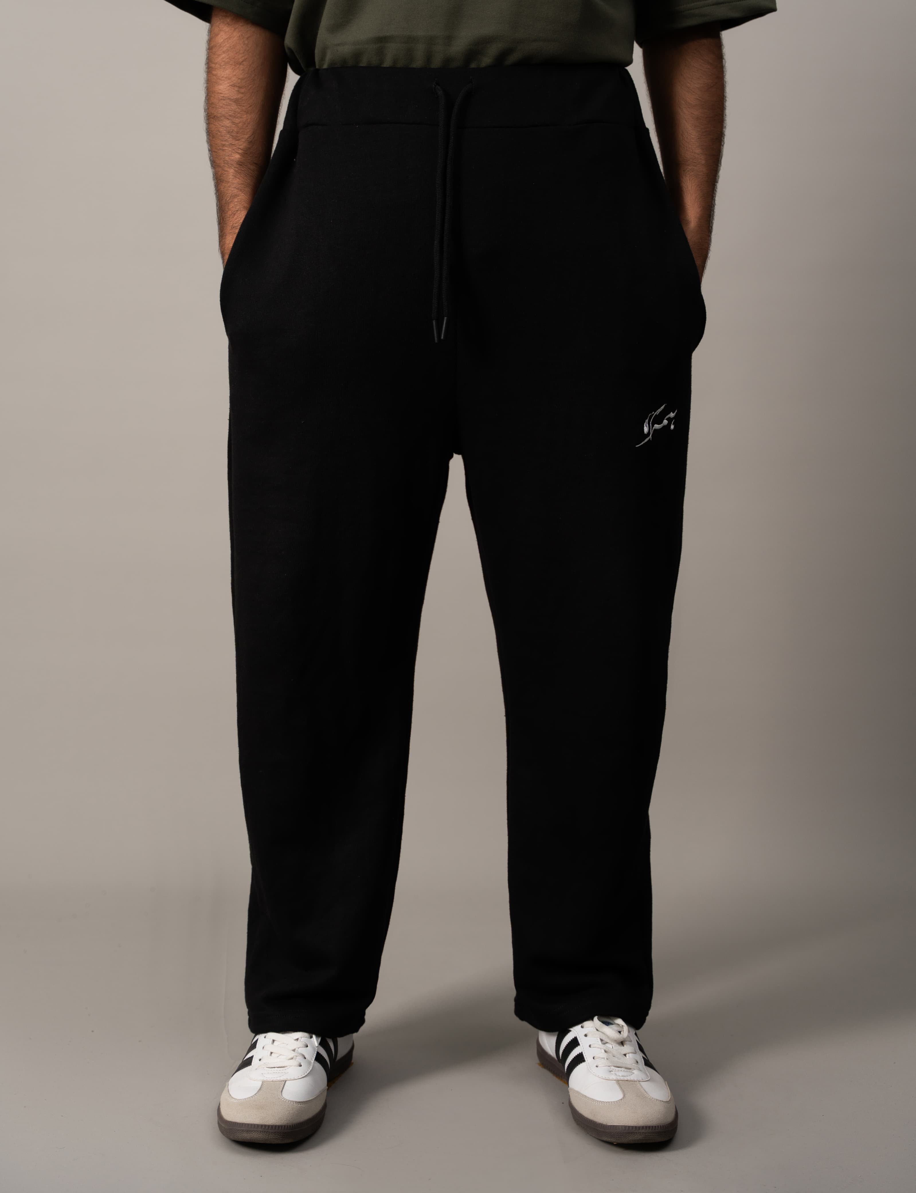 Black Baggy Trouser