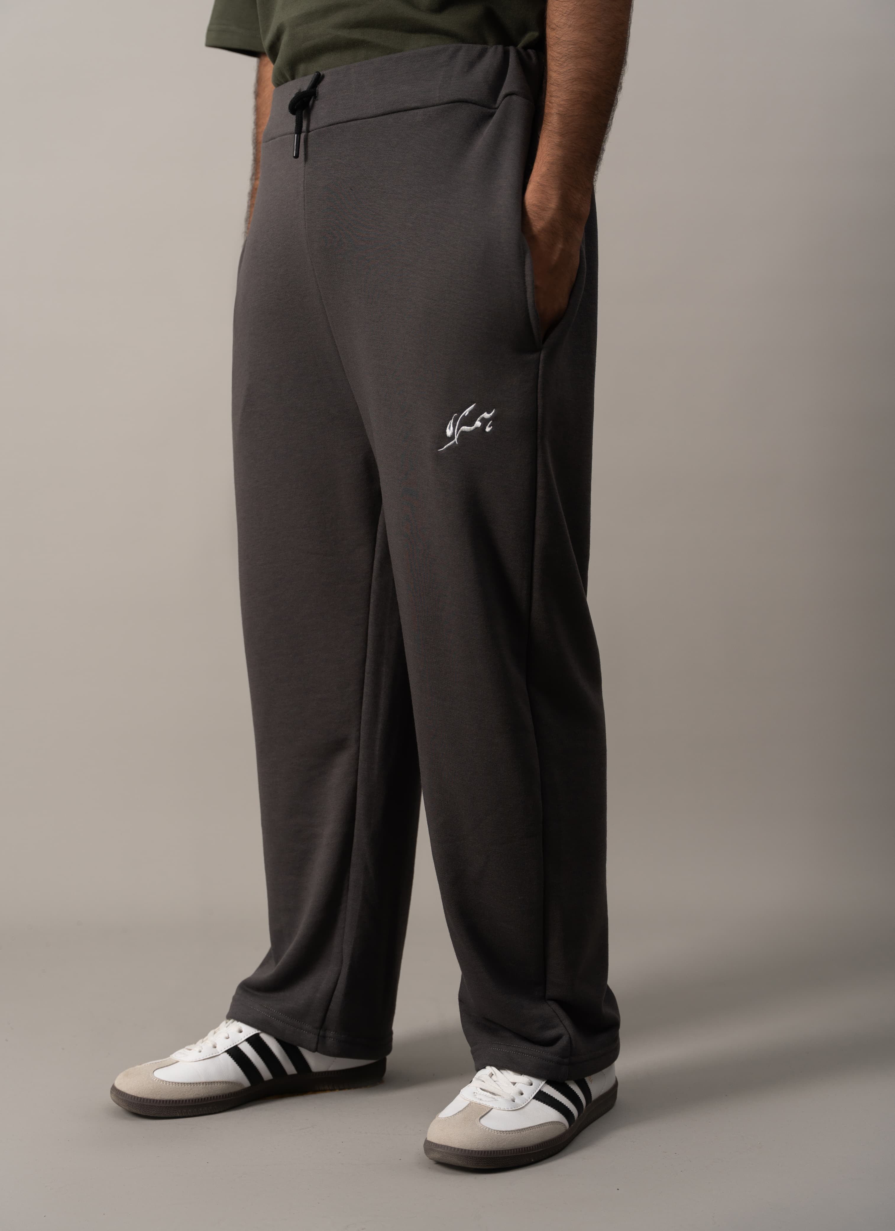 Grey Baggy Trouser